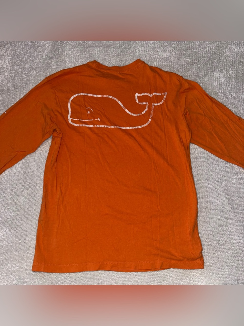 Vineyard Vines Orange Women’s Long Sleeve shirt Size XS